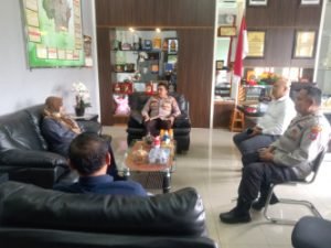 Perkuat sinergitas, Perhutani Kunker ke Polres Magetan Terkait Pengamanan Hutan Di Kabupaten Magetan