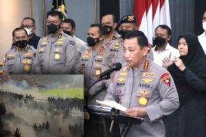 Tragedi Kanjuruhan Malang, Kapolri Rilis Ke 6 Orang Diduga Tersangka