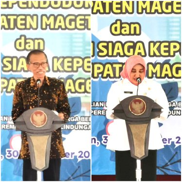 BKKBN Jatim dan Bupati Magetan Mengukuhkan Koalisi Kependudukan dan 150 SSK di Kabupaten Magetan