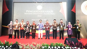 Pemkab Sidoarjo Raih Penghargaan IGA 2022 Dengan Kategori Kabupaten Sangat Inovatif