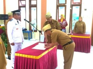 Lima Peserta Terbaik Usai di Lantikan Mengisi Formasi Jabatan Perangkat Desa Kapel