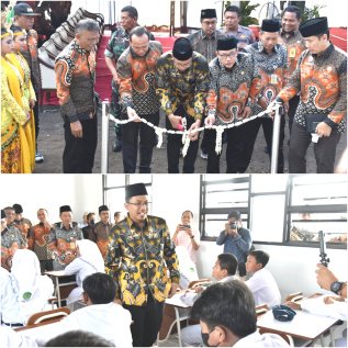 Usai Dibangun, SMPN 2 Tulangan di Resmikan Penggunaannya Oleh Bupati Sidoarjo