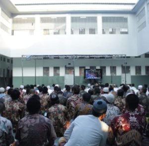 Jeruji Besi bukan menjadi Halangan Warga Binaan Pemasyarakatan Untuk merayakan Idul Fitri