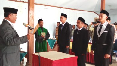 Pelantikan Perangkat Desa