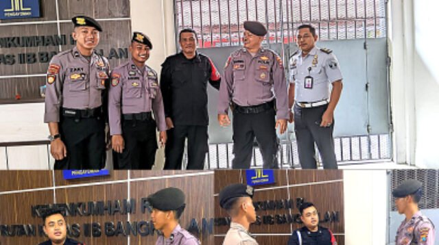 Polres Bangkalan melaksanakan kegiatan patroli sambang di Rutan Kelas IIB Bangkalan