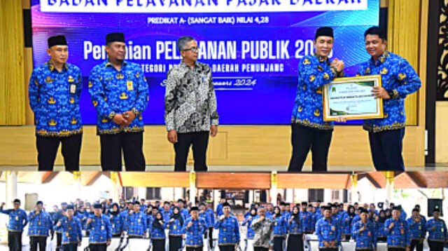 Bupati Sidoarjo Berikan Penghargaan Kinerja Perangkat Daerah Kepada OPD Sidoarjo