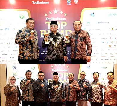 RSMZ Sampang Kembali Meraih Penghargaan Top BUMD Awards Bintang Empat Tahun 2024