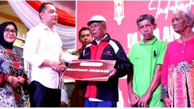 Pemkot Surabaya Bagikan 6.000 Paket Sembako kepada Keluarga Miskin di 31 Kecamatan