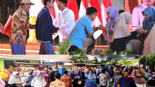 Ribuan Warga Sidoarjo Antusias Hadiri Open House Halal Bi Halal Bupati Muhdlor