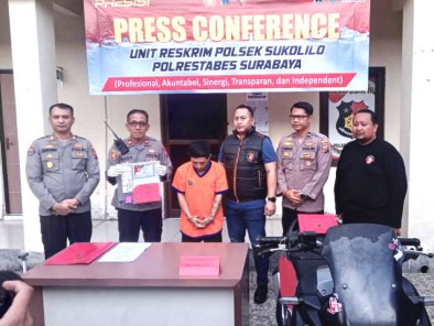 Terbongkar Modus Pura-Pura Kehabisan Bensin, Pelaku Curi Motor di Surabaya Ditangkap Polisi