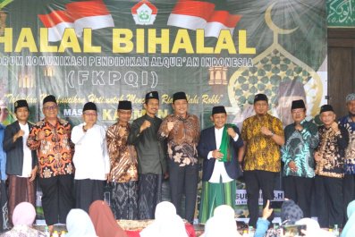 Wabup Sidoarjo Silaturahmi dengan FKPQI, Beri Apresiasi dan Usulkan Insentif Guru TPQ