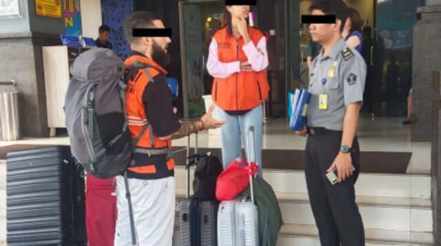 Imigrasi Ngurah Rai, Pindahkan Pasangan WNA Yang Kerap Tak Bayar Saat Makan di Restoran ke Rudenim Denpasar