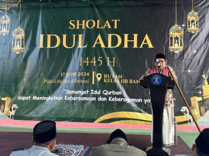 Penuh Suka Cita: Rutan Bangkalan, Gelar Shalat Idul Adha 1445 H