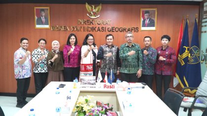 Dorong Percepatan Pendaftaran dan Perlindungan Indikasi Geografis di Bali: Kakanwil Kemenkumham Bali, Audiensi dengan Direktur Merek dan Indikasi Geografis DJKI