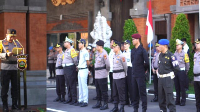 Libatkan Ribuan Personel Gabungan, Polda Bali Gelar Ops Patuh Agung 2024