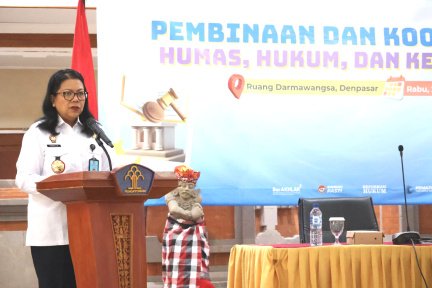 Komitmen Tingkatkan Pelayanan Publik: Kanwil Kemenkumham Bali Bersama Biro Hukerma, Gelar Pembinaan dan Koordinasi Humas, Hukum dan Kerja Sama