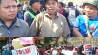 Warga Nelayan dan Masyarakat Pesisir Gelar Aksi Tolak Reklamasi di Depan Kantor PT Granting Jaya