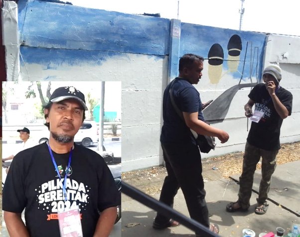 Berani Memilih Untuk Surabaya : KPU Surabaya, Gelar Lomba Mural Gratis