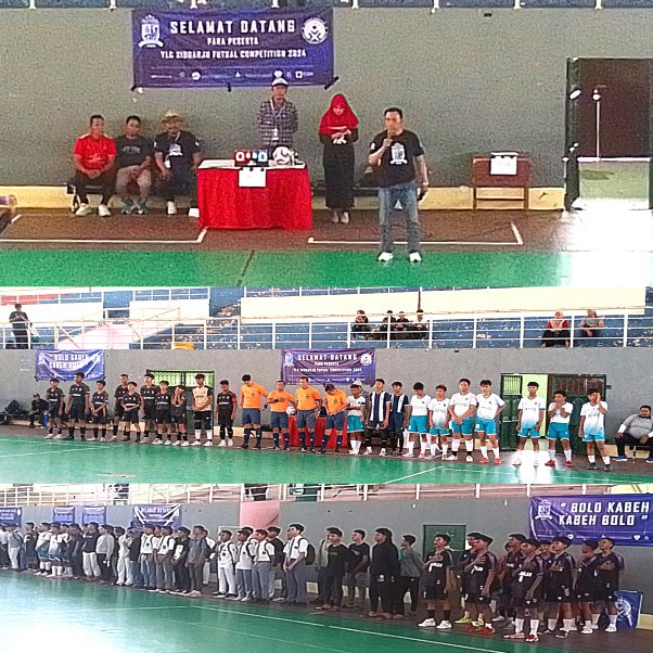 YLC Sidoarjo Resmi Buka Kompetisi Futsal 2024 Tingkat Pendidikan SLTA dan SLTP Se-Kabupaten Sidoarjo