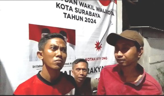 Pendukung Tom Liwafa Dukung Kotak Kosong Pilwali Surabaya 