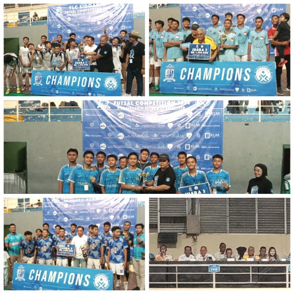 Final Kompetisi Futsal 2024 YLC Sidoarjo, Tingkat Pendidikan SLTA dan SLTP Sekabupaten Sidoarjo