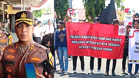 Kapolres Tak Beri Jawaban: Mahasiswa Gelar Aksi Demo Tuntut Netralitas Polres Sampang dalam Pilkada 2024