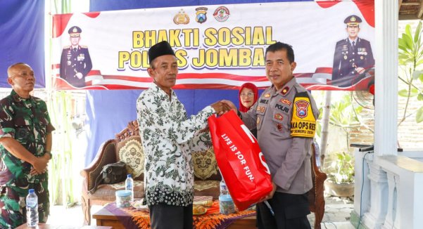 Polres Jombang Resmikan pembangunan Sumur Bor di Mushola Al-Barokah