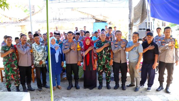 Polres Jombang Resmikan pembangunan Sumur Bor di Mushola Al-Barokah