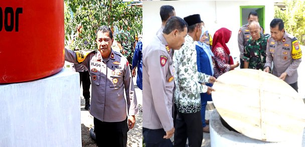 Polres Jombang Resmikan pembangunan Sumur Bor di Mushola Al-Barokah