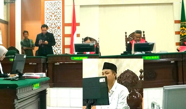 Diduga Tipu Milyaran, Terdakwa Egha Rodhu Hansyah Warga Kecamatan Gedangan Di Vonis 2 tahun 8 bulan Penjara