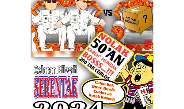 Ngalor Ngidul Fenomena Issue Gerakan Kampeye Hitam!!!. "Tak Cair Coblos Kotak Kosong"