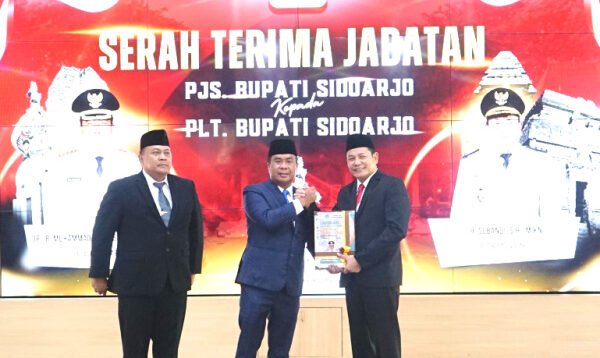 Sertijab Pjs ke Plt Bupati Sidoarjo: Subandi, Kembali Aktif Memimpin