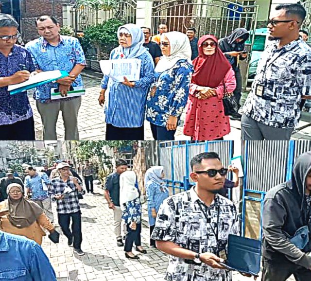 PN Surabaya Gelar Sidang Pemeriksaan Setempat di Lokasi Objek Tanah Alm. Troenodjojo Ngasimin