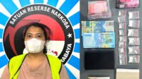 Satresnarkoba Polrestabes Surabaya Tangkap Pengedar Sabu Kebonsari, Amankan 6,3 Gram Barang Bukti