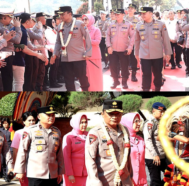 Irjen Pol Drs Nanang Avianto Resmi Menjabat Kapolda Jawa Timur, Disambut Tradisi Pedang Pora dan Reog Ponorogo