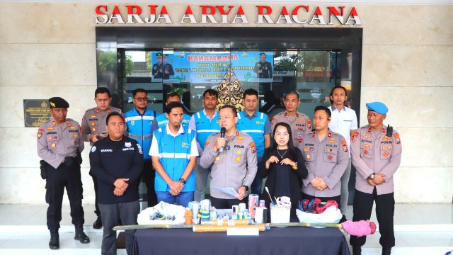 Polres Tulungagung Amankan 39 Balon Udara Ilegal Selama Ramadhan dan Idul Fitri 1446 H