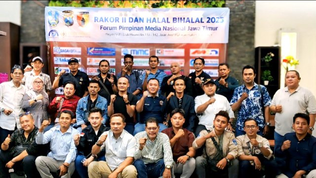 Rakor II Forpimnas Jatim Satukan Visi Pimpinan Redaksi Media Cetak dan Online