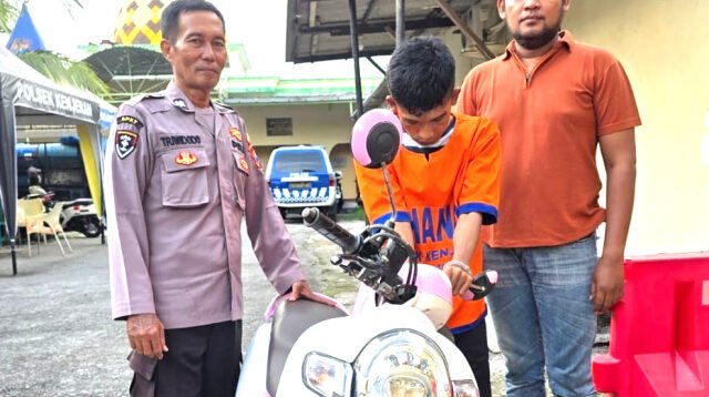 Pelaku Curanmor di Kedinding Lor Surabaya Ditangkap, Sempat Dihajar Massa