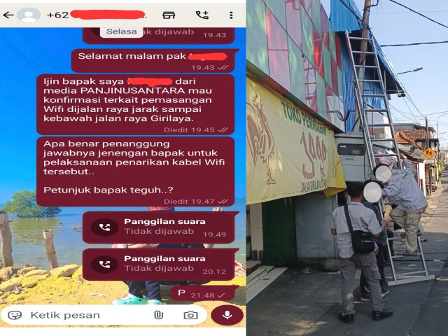 Pemasangan Kabel Fiber Optik HSPNET di Surabaya Diduga Tak Berizin, Picu Sorotan Warga
