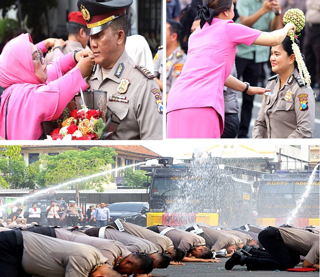 261 Personel Polrestabes Surabaya Naik Pangkat Jelang 2026, Kapolrestabes Tekankan Amanah dan Tanggung Jawab