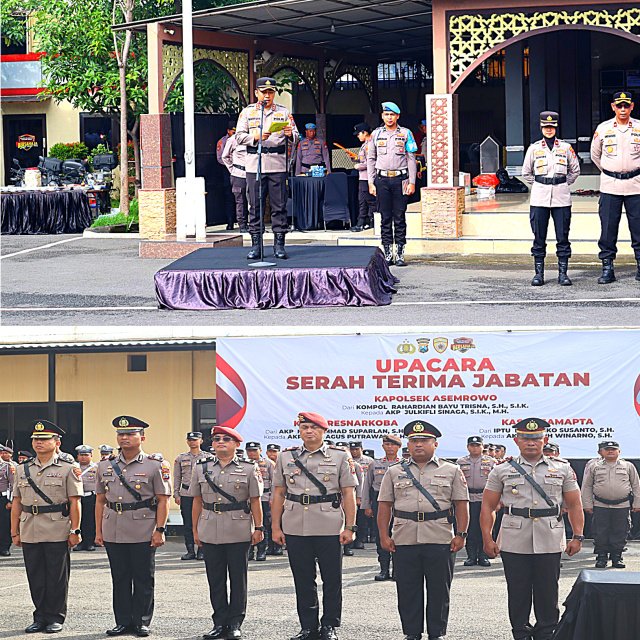 Gerbong Mutasi Polres Pelabuhan Tanjung Perak Bergulir, Kasatresnarkoba hingga Kapolsek Asemrowo Resmi Berganti