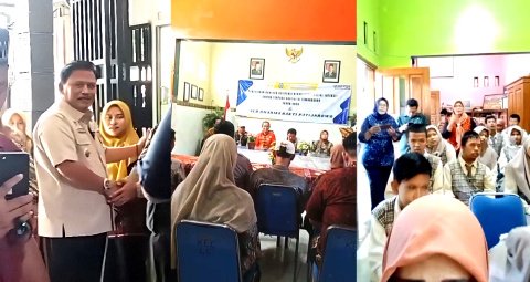 Bupati Nganjuk Hadiri Penyaluran Bantuan ATENSI Kemensos untuk Siswa Disabilitas di SLB Dharma Bakti Patianrowo
