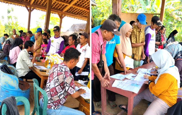 Pemdes Tawangrejo Salurkan Bantuan Pangan Ke KPM yang Sudah Terverifikasi di Sistem DTKS