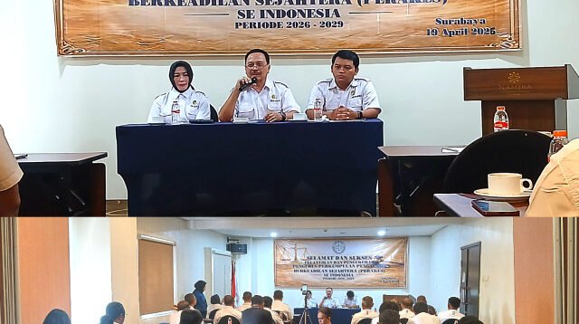 Perakes Lantik Pengurus di Surabaya, Tekankan Peran Advokat sebagai Pembela Keadilan Masyarakat