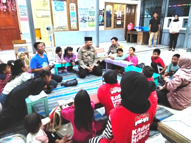Polsek Semampir Gelar Program Polisi Sahabat Anak, Tanamkan Pendidikan Karakter dan Semangat Belajar Sejak Dini