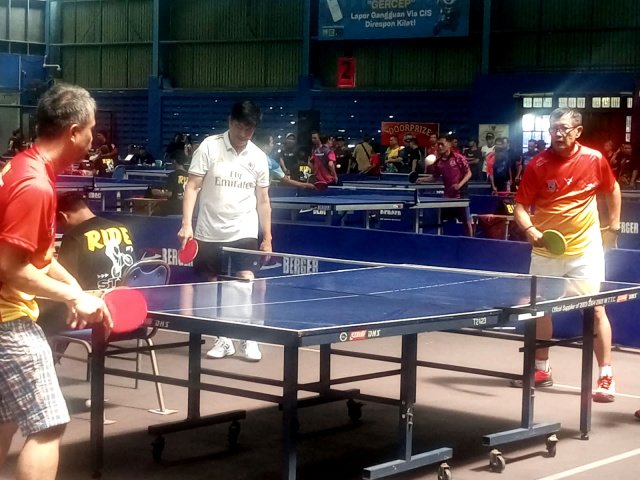 Armuji Cup 2026 Resmi Dibuka, 305 Peserta Ikuti Turnamen Tenis Meja di Surabaya
